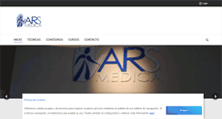Desktop Screenshot of clinicasarsmedica.com